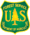 U.S. Forest Service agency shield image; click to go their web site