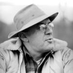 Black and white portrait of Howard Zahniser wearing a wide-brimmed hat. More about this picture plus a quote in the inset below.